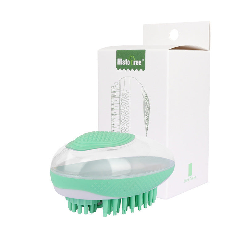 β2-in-1 Pet Bath & Massage Brush β Soft Silicone Grooming Tool for Dogs & Catsβ