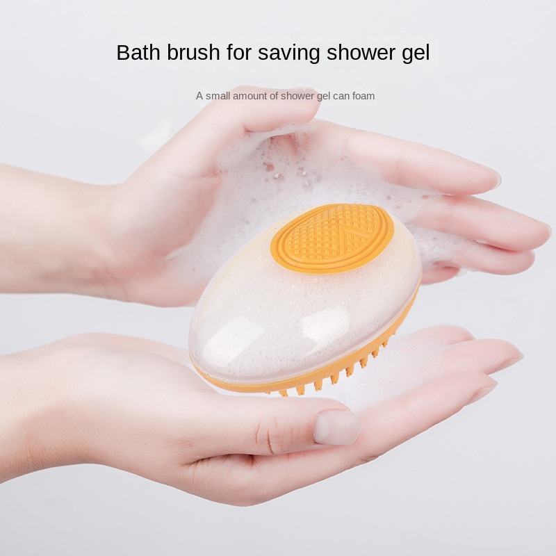 β2-in-1 Pet Bath & Massage Brush β Soft Silicone Grooming Tool for Dogs & Catsβ