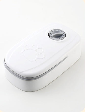 “Smart Automatic Pet Feeder – Timed Dispenser with Stainless Steel Bowl for Cats & Dogs”